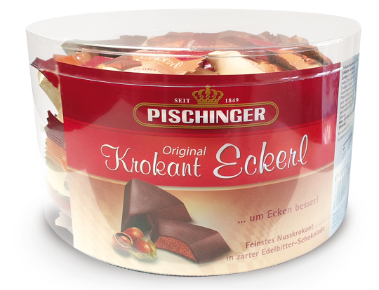 Krokant Eckerl Dose - Pischinger